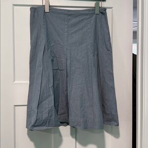 Sitwell Blue Pleated Skirt, size 10